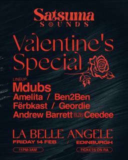 Satsuma Sounds: Valentine'S Special