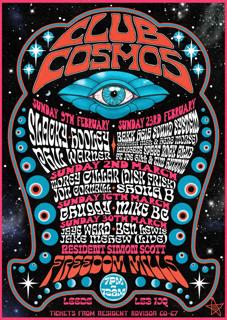 Club Cosmos - Bakk Heia Sound System, Kirkgate Space Rock Club & Simon Scott