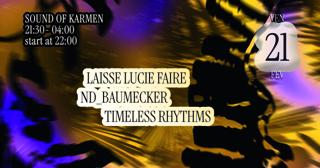 Sound Of Karmen [Laisse Lucie Faire, Nd_Baumecker, Timeless Rhythms]