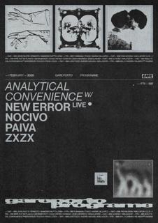 Analytical Convenience With New Error [Live] + Nocivo + Paiva + Zxzx