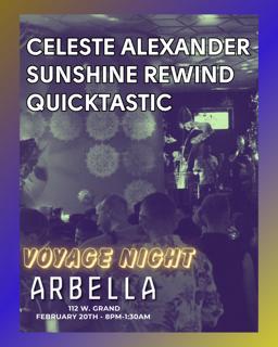 Voyage Night With Celeste Alexander And Sunshine Rewind