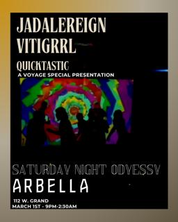 The Voyage Presents: Saturday Night Odyessy