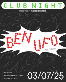 Club Night: Ben Ufo - All Night Long