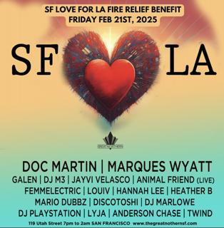 Love For La Fire Relief Benefit:Doc Martin,Marques Wyatt,Galen,Dj M3