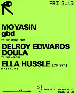 Mo Yasin + Gbd / Delroy Edwards + Doula / Ella Hussle [Cd Set]