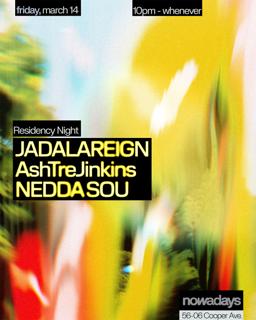 Residency Night: Jadalareign Invites Ashtrejinkins & Nedda Sou