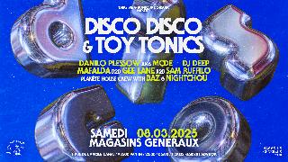 Disco Disco X Toy Tonics: Mcde, Dj Deep, Gee Lane