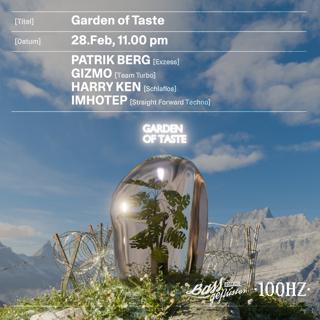 Garden Of Taste W/ Patrik Berg