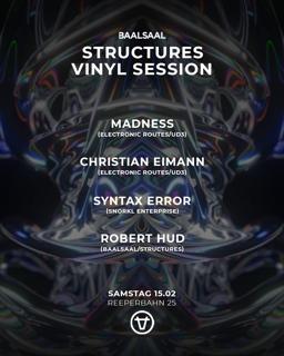 Baalsaal Presents: Structures Vinyl Session (Techno)