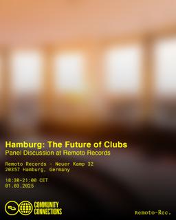 Ra Cc Hamburg - The Future Of Clubs - Paneldiskussion