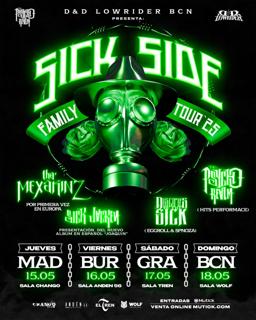 Psycho Realm + Tha Mexakinz + Disciples Of Sick En Madrid