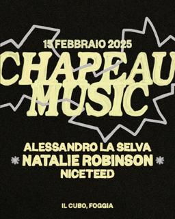 Chapeau Music With Natalie Robinson, Niceteed, Alessandro La Selva