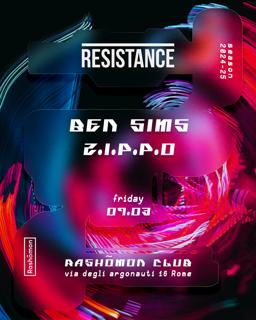 Resistance: Ben Sims, Z.I.P.P.O