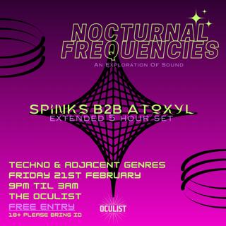 Nocturnal Frequencies: Spinks B2B Atoxyl