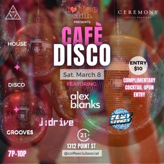 Cafè Disco: A Coffee Shop Rave