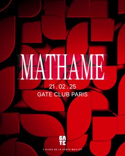 Mathame At Gate Club Paris