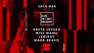 (Day Event) Elektronic Delight Presents Greta Levska