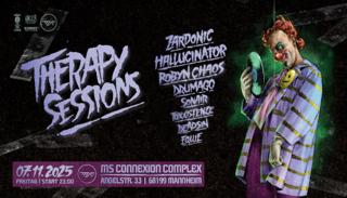Therapy Sessions Mannheim - 2025 With Zardonic, Hallucinator, Robyn Chaos, Drumago