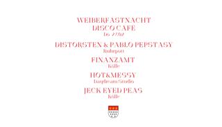 Weiberfastnacht With Disco Café