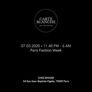 Carte Blanche X Chez Moune – Paris Fashion Week