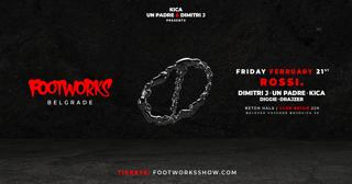 Footworks Show With Rossi. (No Art)