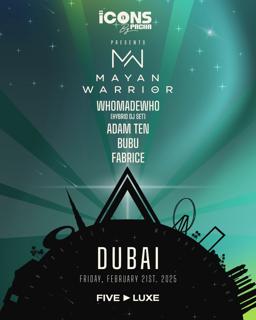 Mayan Warrior X Icons By Pacha: Whomadewho, Adam Ten & Fabrice