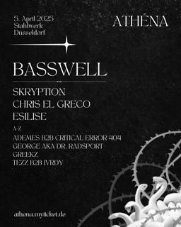 Athéna Pres. Basswell, Skryption, Chris El Greco