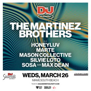 Dj Mag Pool Party: Dj Mag Presents The Martinez Brothers 