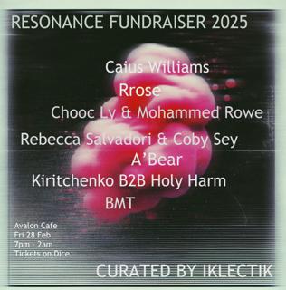 Resonance Fundraiser Curated By Iklectik