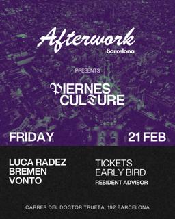 Afterwork - Viernes Culture