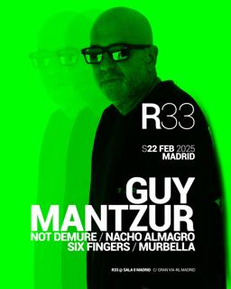 R33 Madrid Present Guy Mantzur