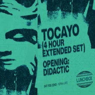 Lunchbox Late Night : Tocayo + Didactic