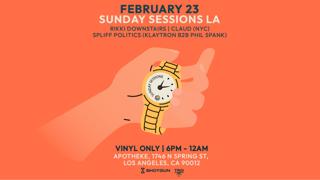 Sunday Sessions La (Vinyl Only) [Tickets Avail At The Door] Open-Air