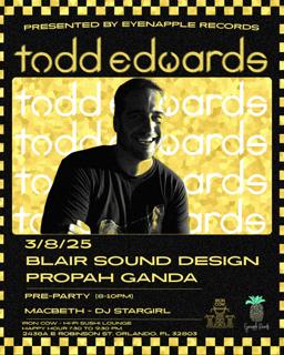 Eyenapple Records Presents: Todd Edwards