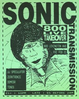 Sonic Transmission 800 Live Takeover