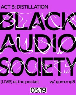 Black Audio Society [Live]