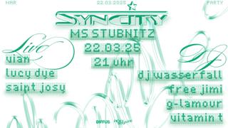 Syncity With Dj Wasserfall, Free Jimi, Vian, Lucy Dye & More