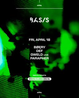 Basis/ Bøęry/ Def/ Gweld [Live]/ Parapher