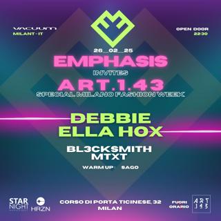 Emphasis Invites Art1.43 - Mfw2025