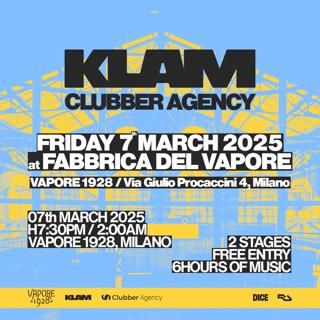 Klam X Clubber Agency - @Fabbricadelvapore