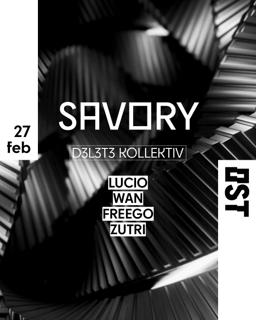 Savory - Techno Every Thursday