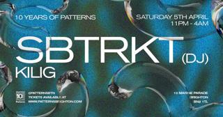 10 Years Of Patterns: Sbtrkt (Dj)