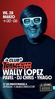 Tormenta: Wally López, Pavel, Dj Chris, Yhago