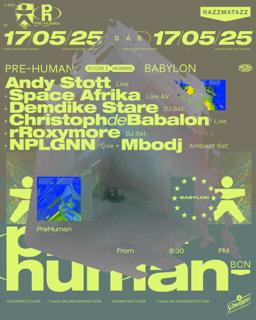 Pre-Human Babylon: Andy Stott Live, Space Afrika Live Av, Demdike Stare 