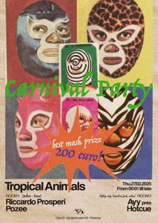 Tropical Animals Carnival Party With Riccardo Prosperi And Pozee