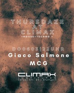 Thursdaze W/Giaco Salmone, Mcg