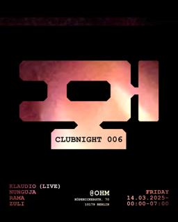 Irsh Clubnight 006 Feat. Klaudio [Live], Nunguja, Rama, Zuli