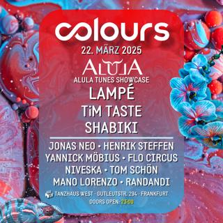 Colours With Lampé, Tim Taste, Shabiki And Many More