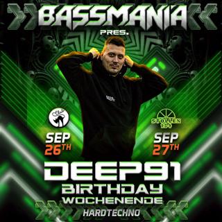 Bassmania Deep91 Birthday Wknd