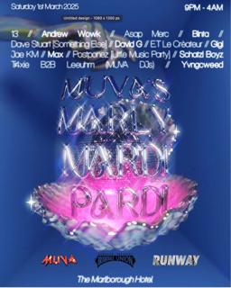 Muva'S Marly Mardi Pardi W/ Dave Stuart, Andrew Wowk & More